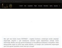Tablet Screenshot of magyarfootgolf.hu